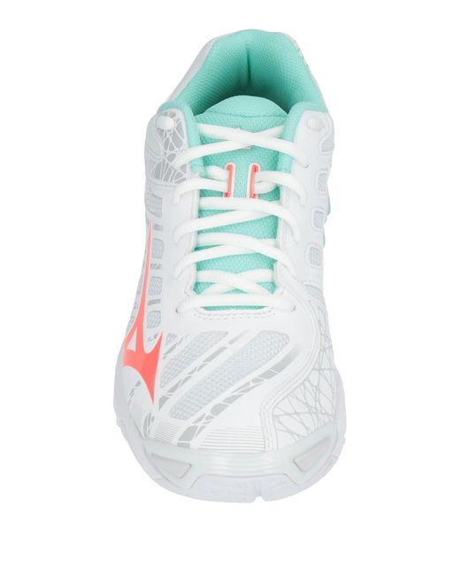 Mizuno White Trainers