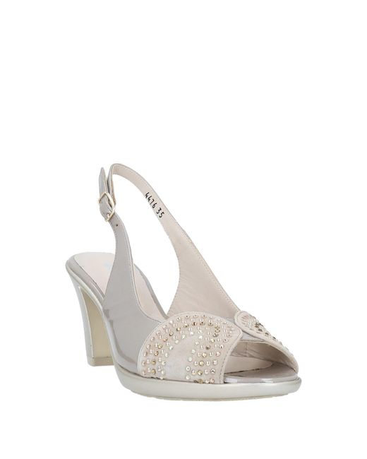 Melluso White Sandals
