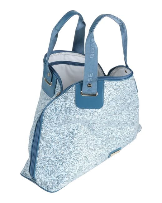 Borbonese Blue Handbag
