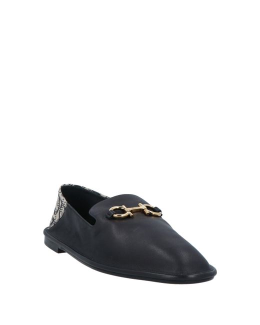 Ferragamo Black Loafers