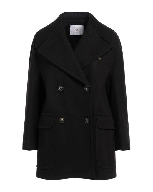 White Wise Black Coat