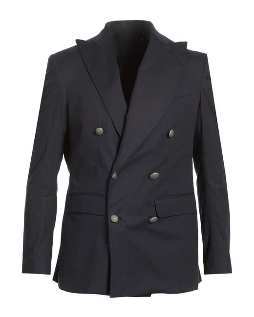 Ballantyne Black Blazer Cotton, Elastane for men