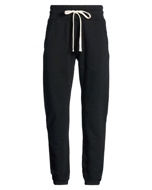 Autry Black Pants Cotton, Elastane for men
