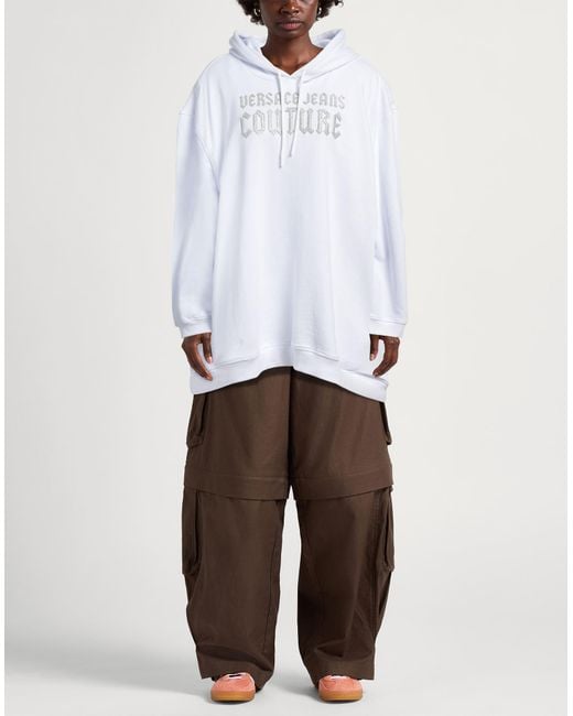 Versace Jeans Couture White Sweatshirt
