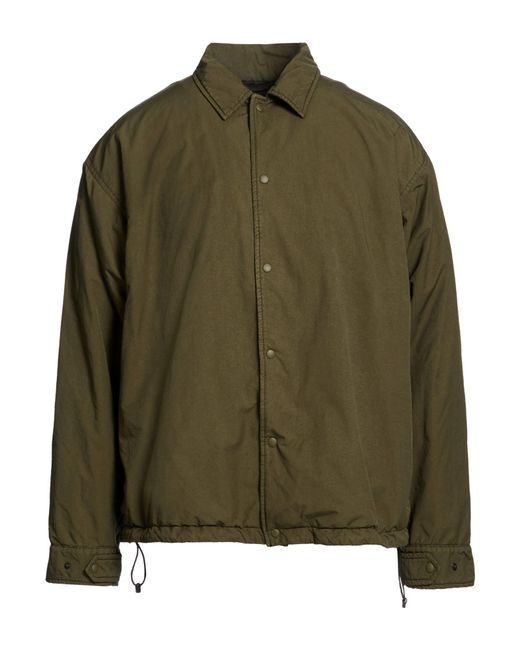 Aspesi Green Jacket Polyester, Polyamide for men