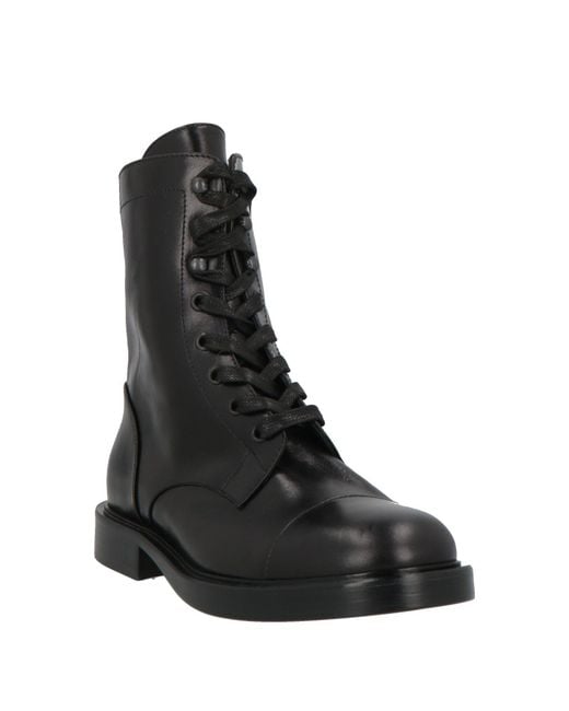 Theory Black Ankle Boots