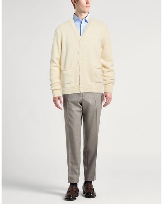 Daniele Fiesoli White Cardigan for men