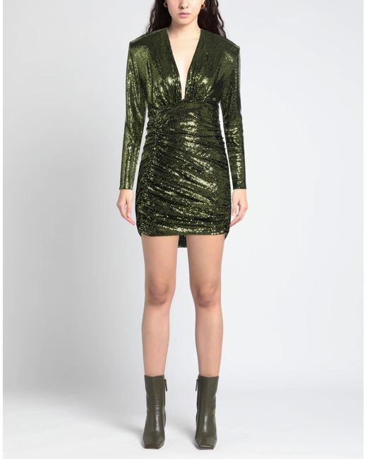 Alexandre Vauthier Green Mini Dress