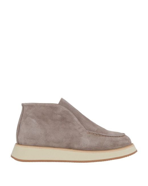 Cerruti 1881 Brown Ankle Boots Cow Leather