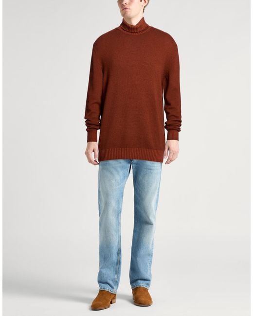 Malo Brown Turtleneck for men
