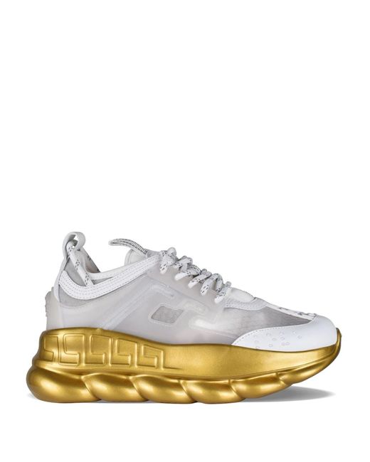 Versace White Sneakers Chain Reaction