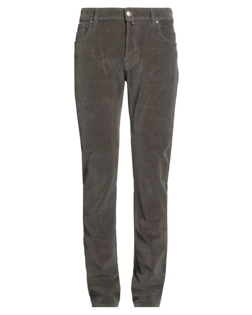 Jacob Cohen Gray Dark Pants Cotton, Elastane for men
