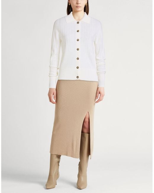 Peserico White Cardigan