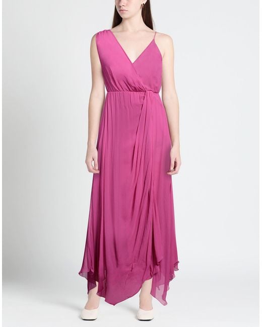 Patrizia Pepe Pink Maxi Dress