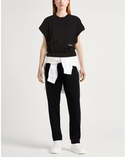 hinnominate Black Sweatshirt Cotton, Elastane