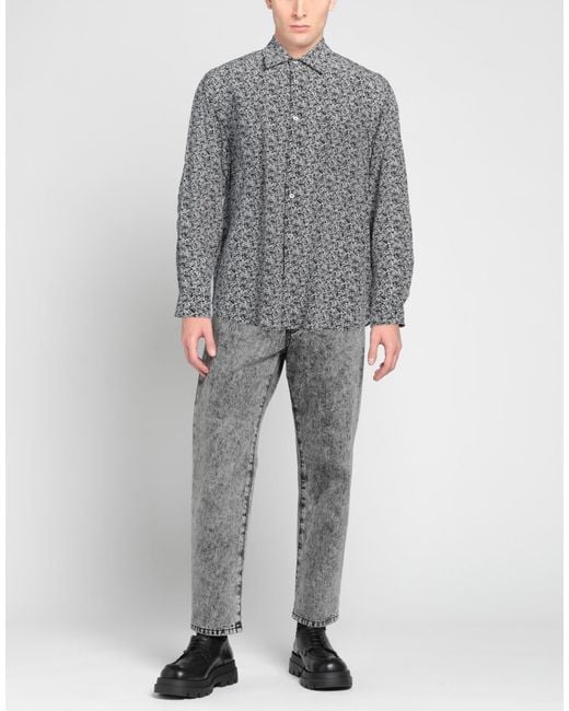 Grifoni Hemd in Gray für Herren