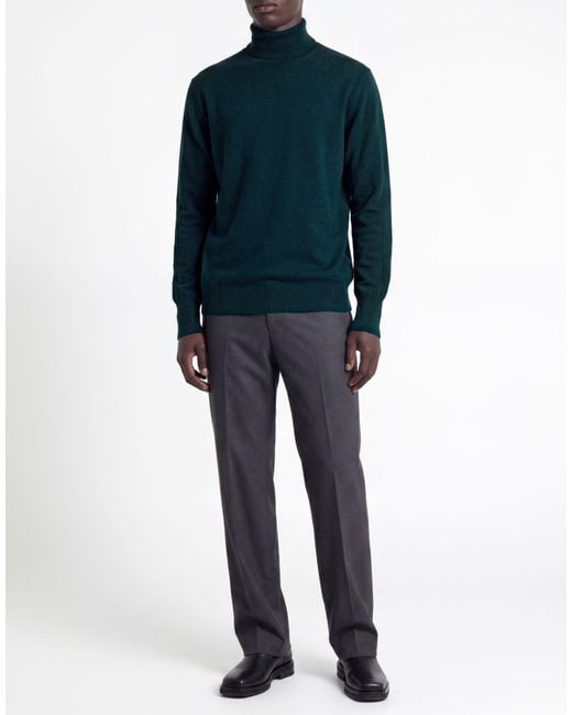Ballantyne Green Dark Turtleneck Cashmere for men