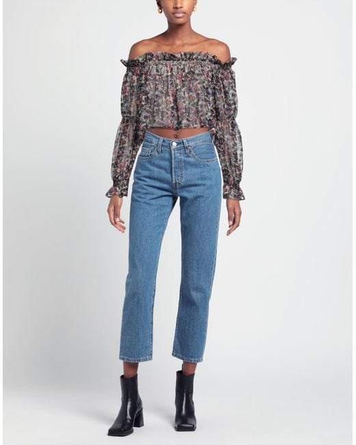 Gaelle Paris Purple Top