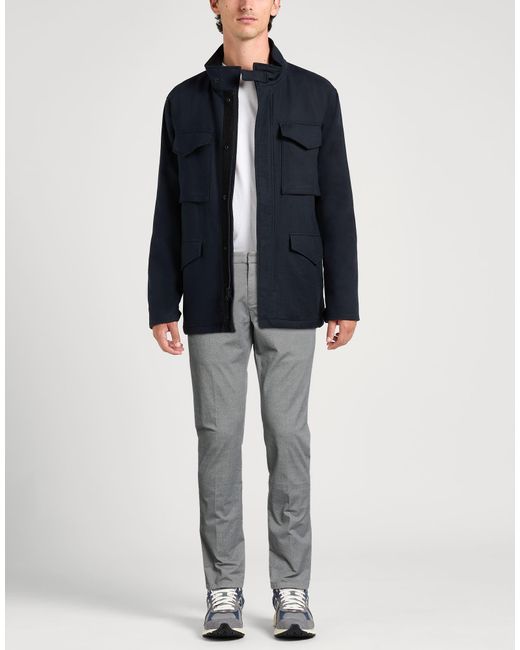 Dondup Gray Light Pants Cotton, Elastane for men