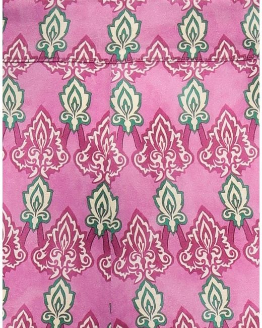 Clips Purple Mauve Pants Viscose, Elastane