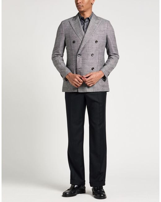 Lardini Gray Blazers for men