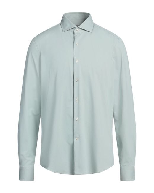 Ghirardelli Blue Next Light Shirt Polyamide, Elastane for men