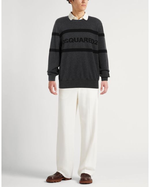 DSquared² Black Jumper for men