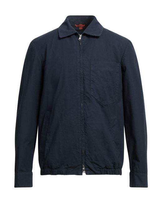 Barena Blue Jacket Cotton, Elastane for men