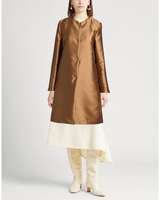 Herno Brown Overcoat & Trench Coat
