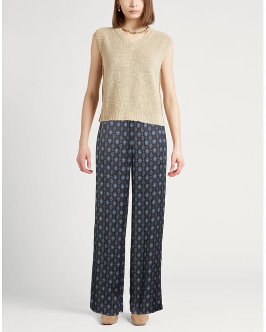 Aspesi Blue Pants Viscose