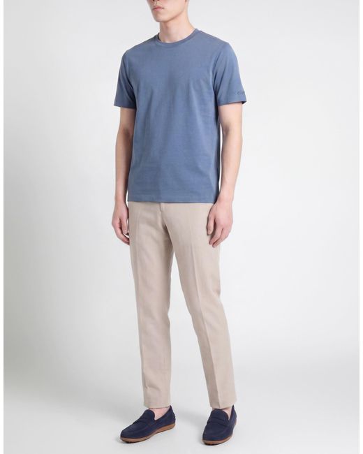 Paul & Shark Blue Slate T-Shirt Cotton for men