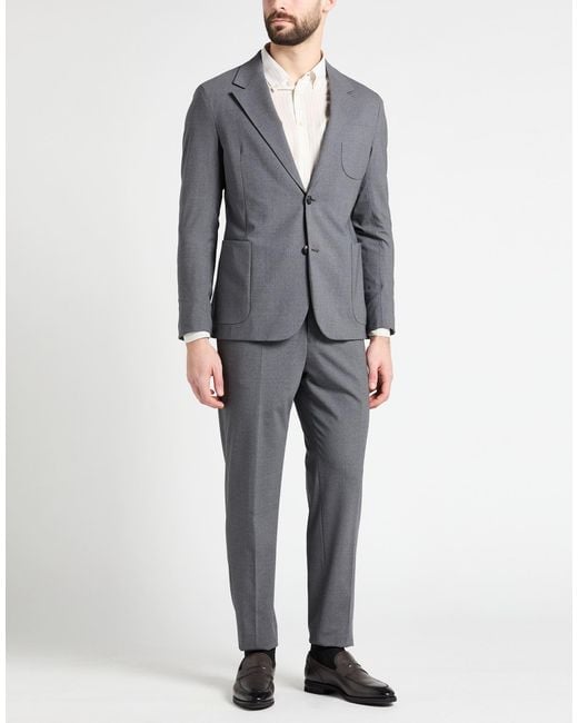 Emporio Armani Gray Suits for men