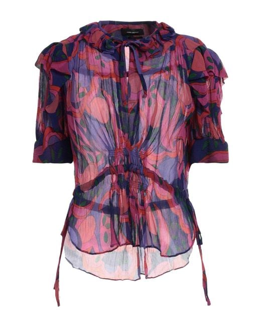 Isabel Marant Purple Top