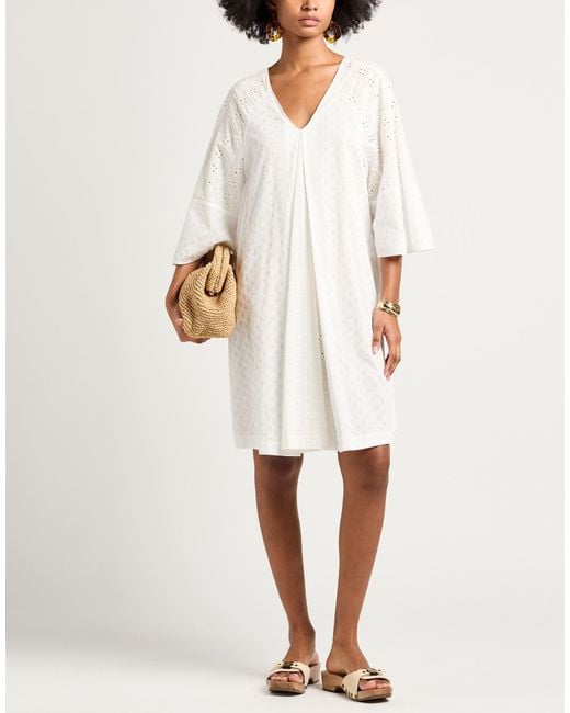 Ballantyne White Mini Dresses