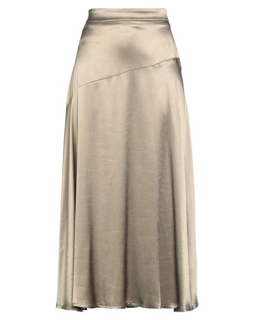 Alpha Studio Natural Midi Skirt