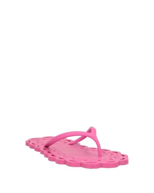 Carlotha Ray Pink Thong Sandal Rubber