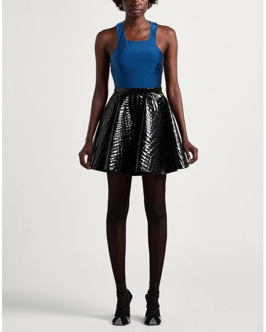 Patrizia Pepe Blue Top Polyamide, Elastane