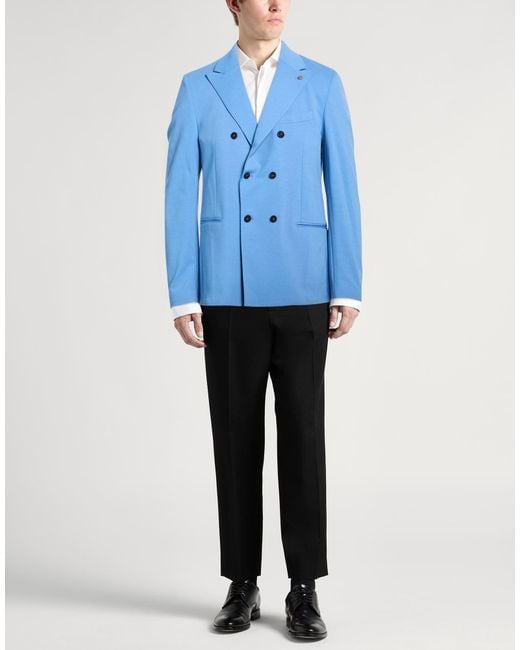 Barbati Blue Blazers for men
