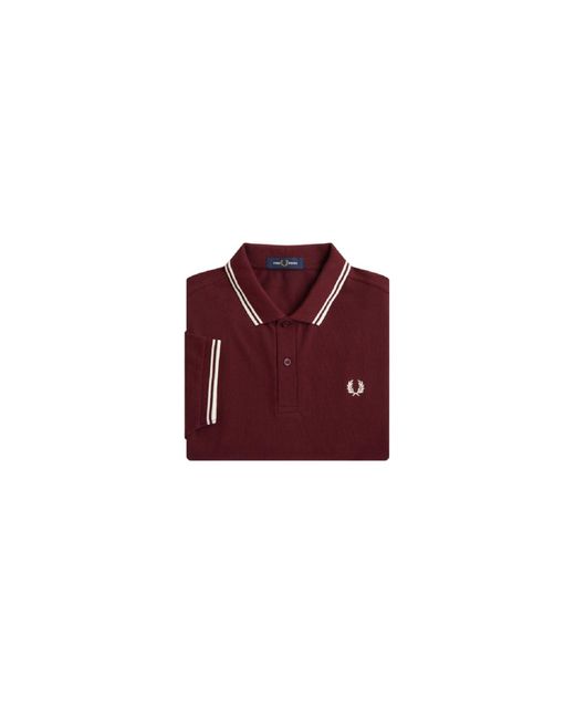 Polo Fred Perry pour homme en coloris Red