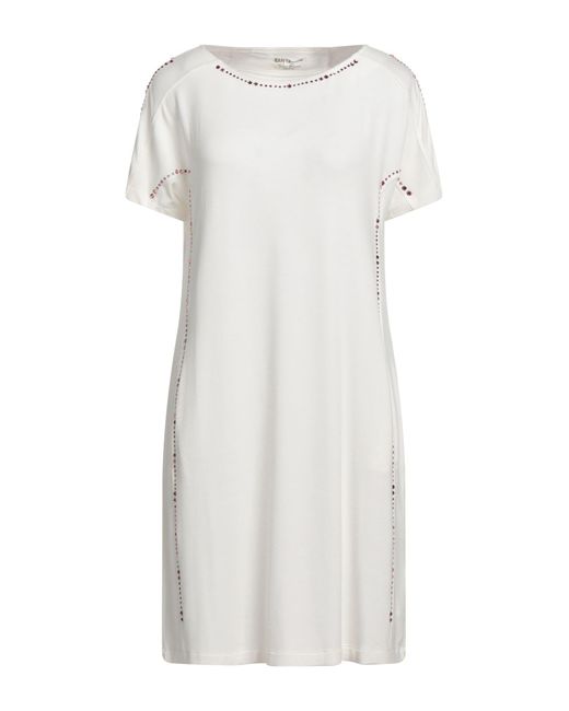 Ean 13 Love White Short Dress