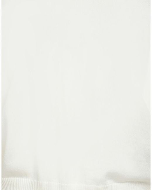 Max Mara White Turtleneck