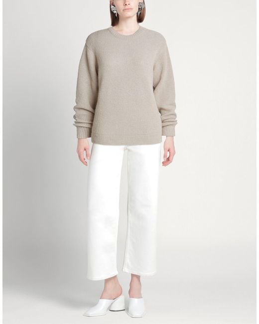 Cruna White Light Sweater Mohair Wool, Polyamide, Wool