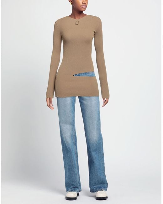 Pullover Quira de color Natural