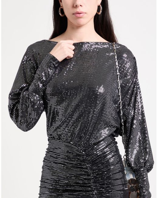 Dixie Black Midi Dress Polyamide, Polyester, Elastane