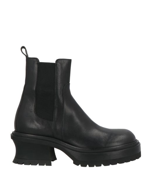 Agl Attilio Giusti Leombruni Black Ankle Boots Leather