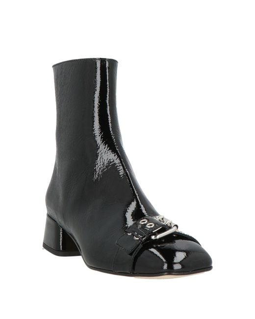 MSGM Black Ankle Boots