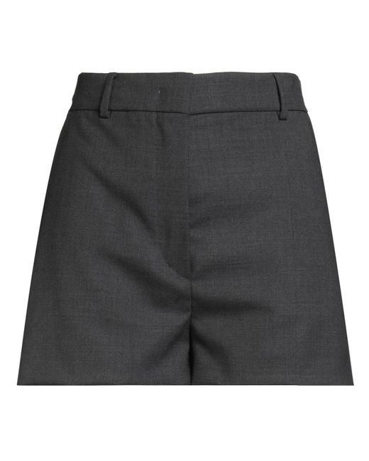 Sportmax Gray Shorts & Bermuda Shorts Virgin Wool