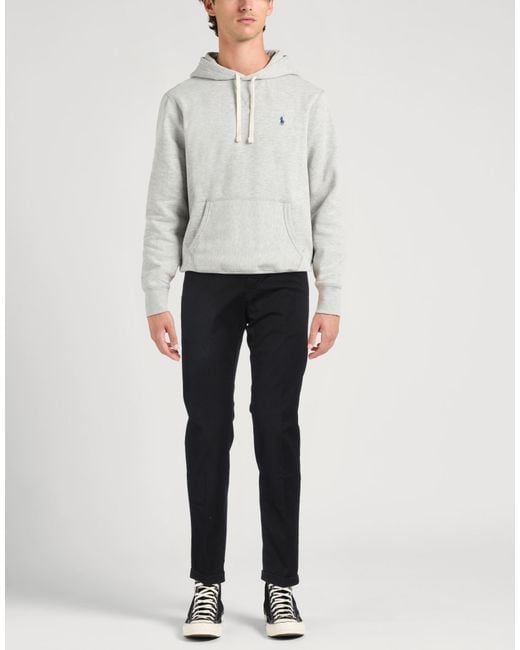 RE_HASH Black Pants Cotton, Elastane for men