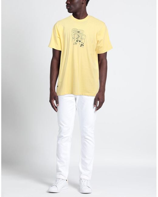 Brava Fabrics Yellow T-shirt for men