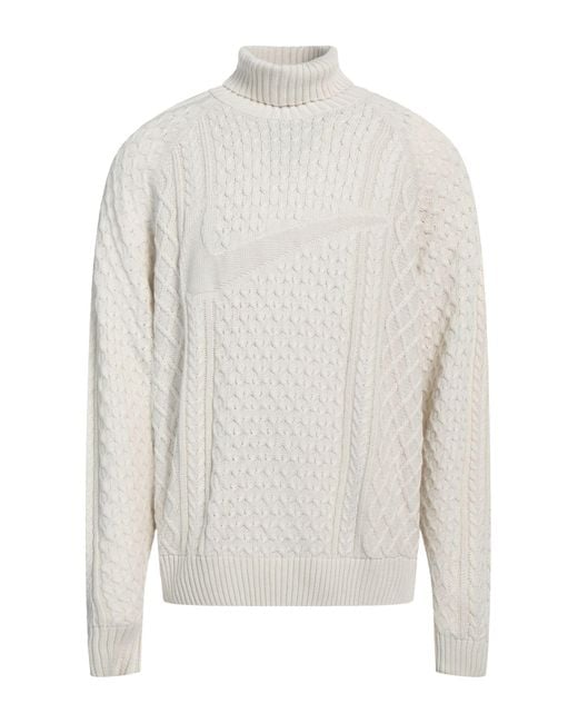 Nike Rollkragenpullover in White für Herren